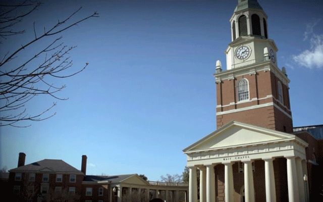 Wake Forest University: Stewardship